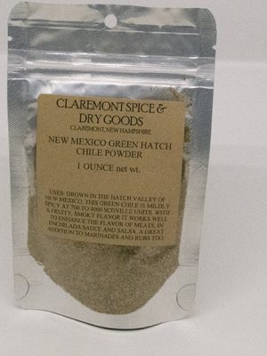 New Mexico Green Hatch chile powder