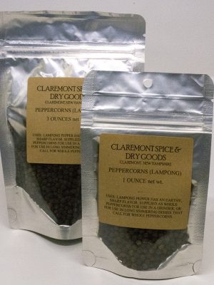 Peppercorns, black, Lampong