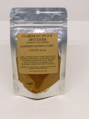 Curry powder, Kashmiri saffron – no salt